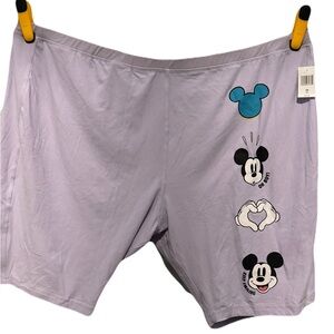 NWT Mickey Expressions Bike Short